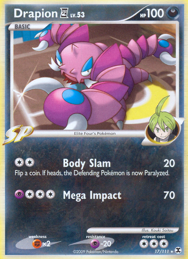 Drapion E4 — illustrated card