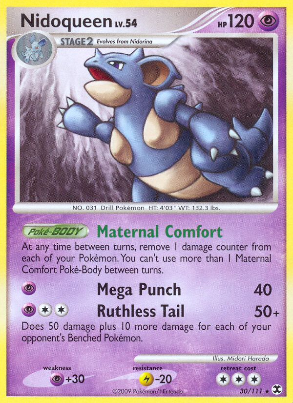 Nidoqueen — illustrated card