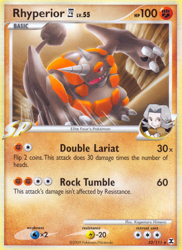 Rhyperior E4 — illustrated card