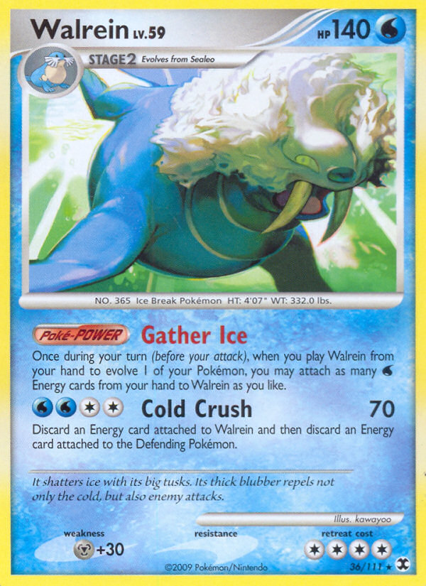 Walrein — illustrated card