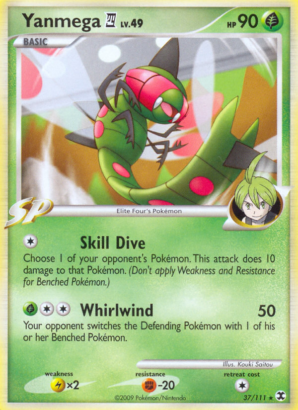 Yanmega E4 — illustrated card