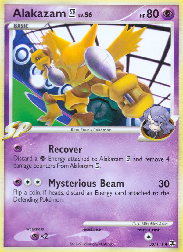 Alakazam E4 — illustrated card