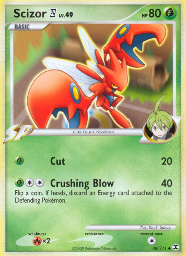Scizor E4 — illustrated card