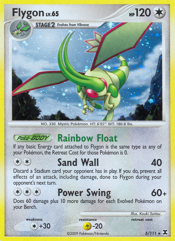 Flygon — illustrated card