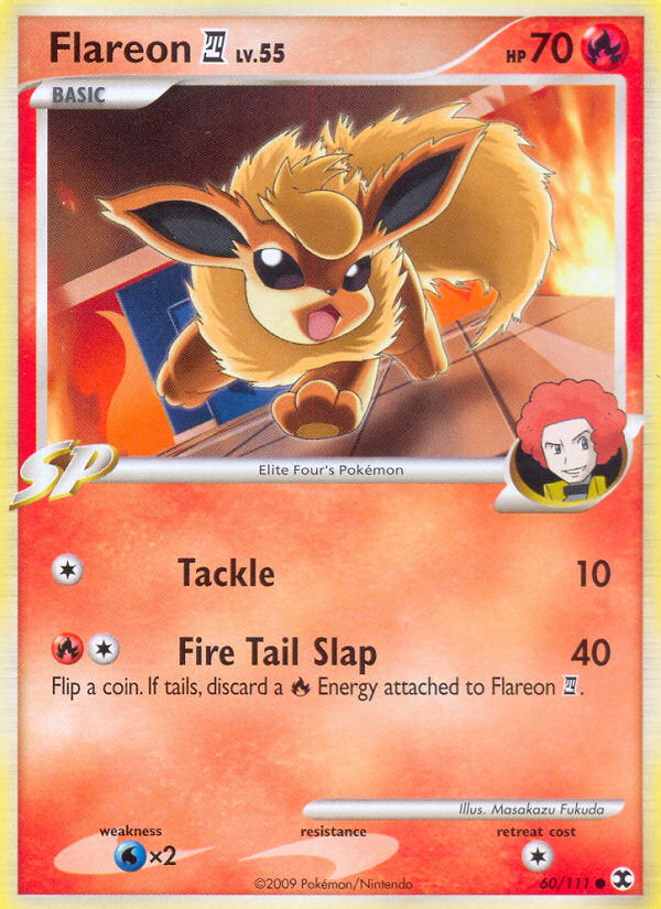 Flareon E4 — illustrated card