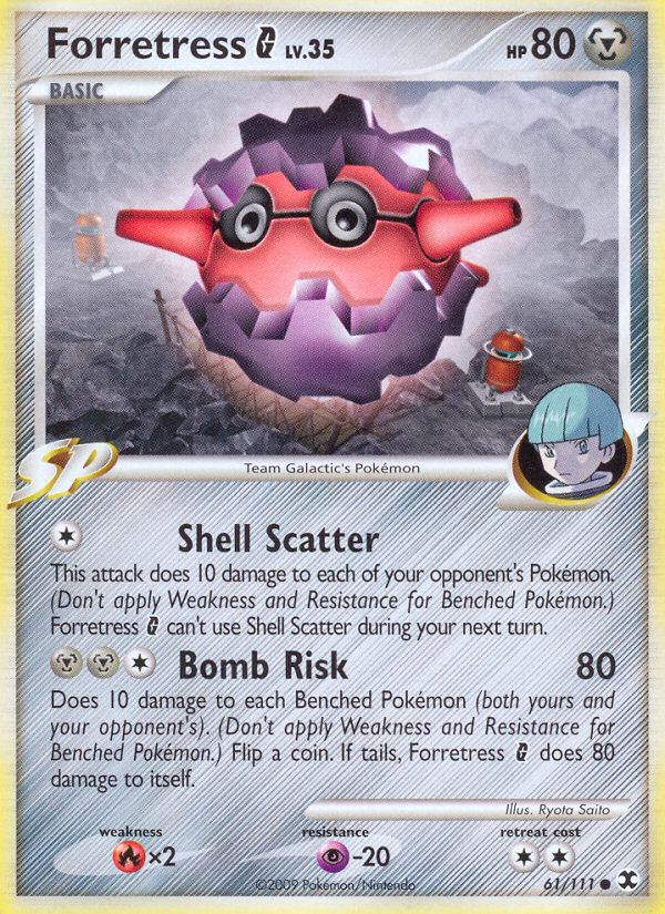 Forretress G — illustrated card