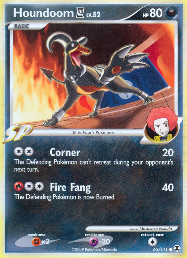 Houndoom E4 — illustrated card