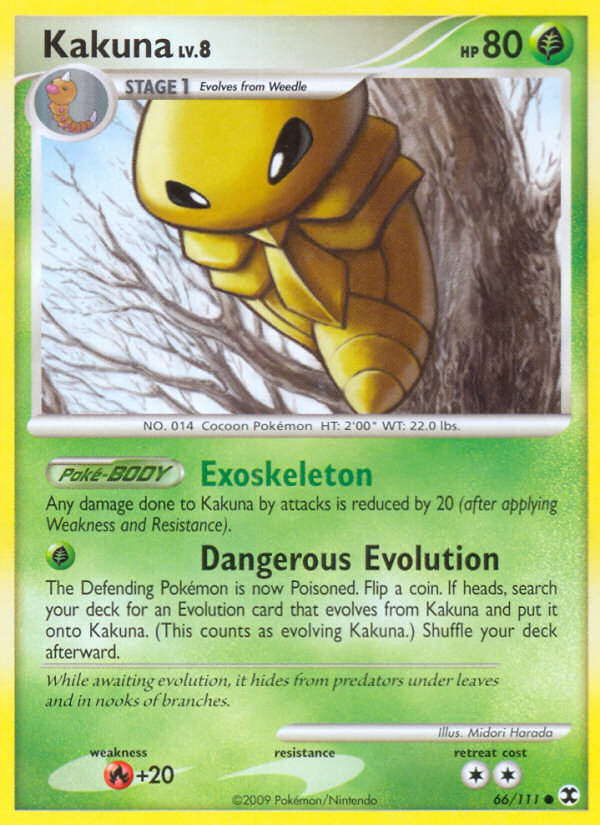 Kakuna — illustrated card