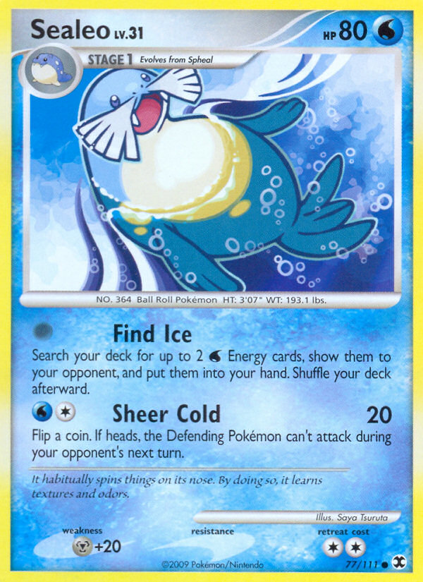 Sealeo — illustrated card