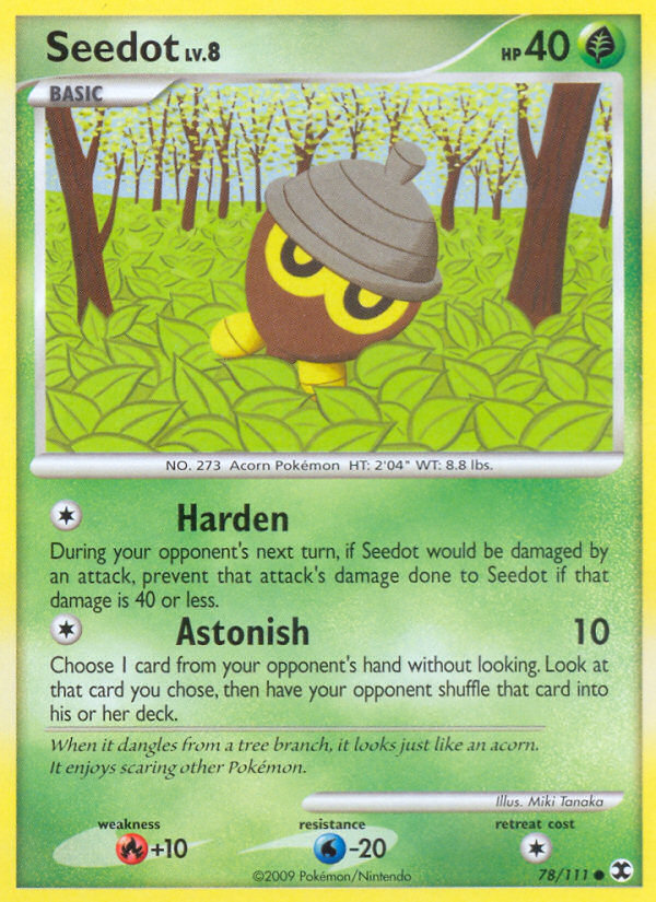 Seedot — illustrated card