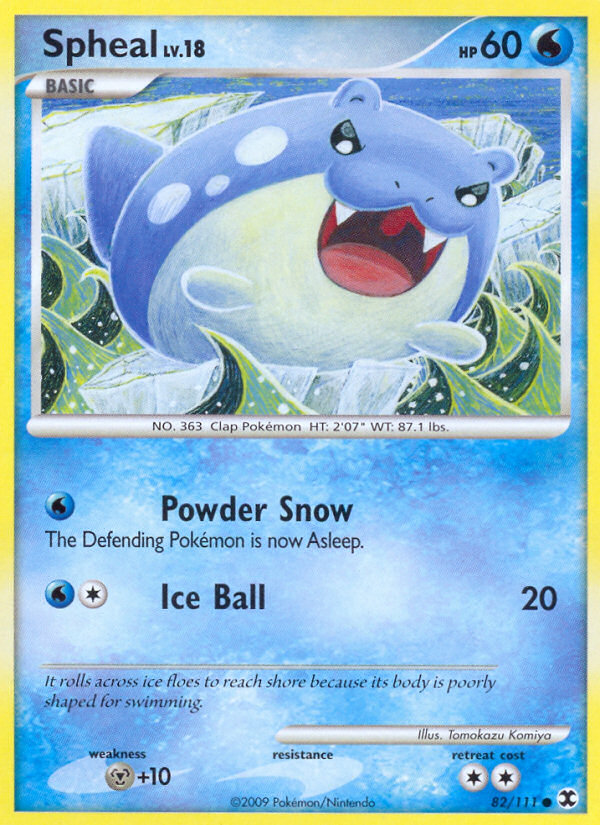 Spheal — illustrated card