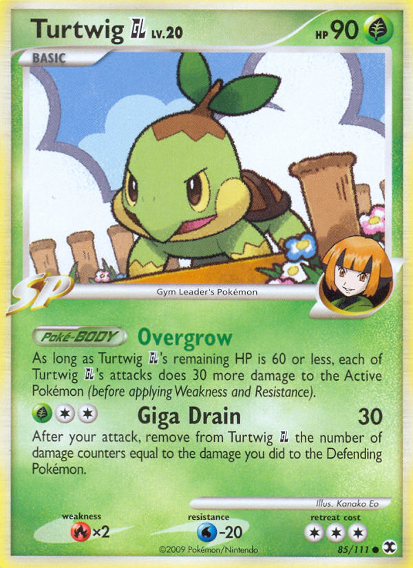 Turtwig GL — illustrated card