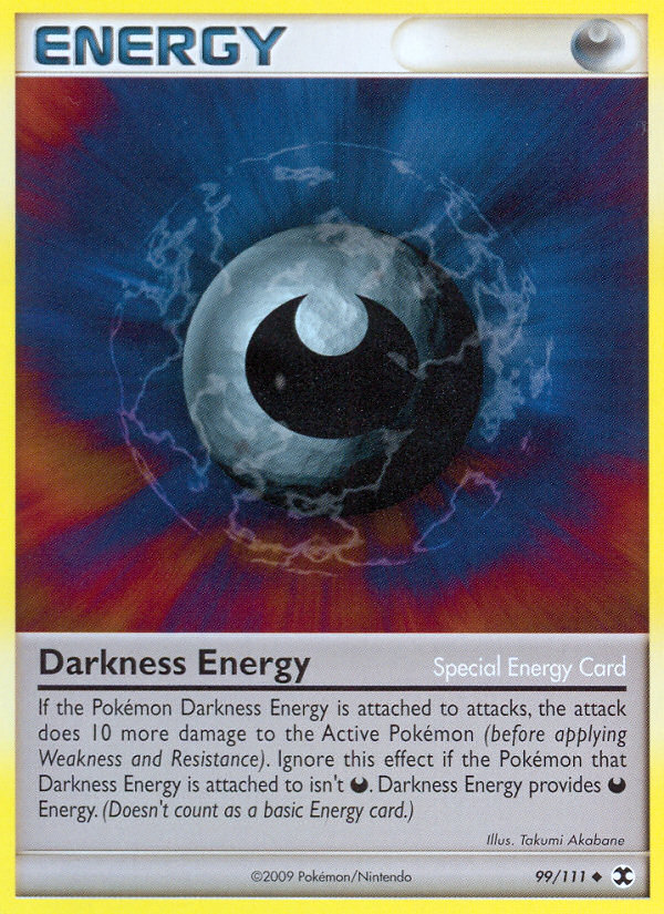 Darkness Energy — illustrated card