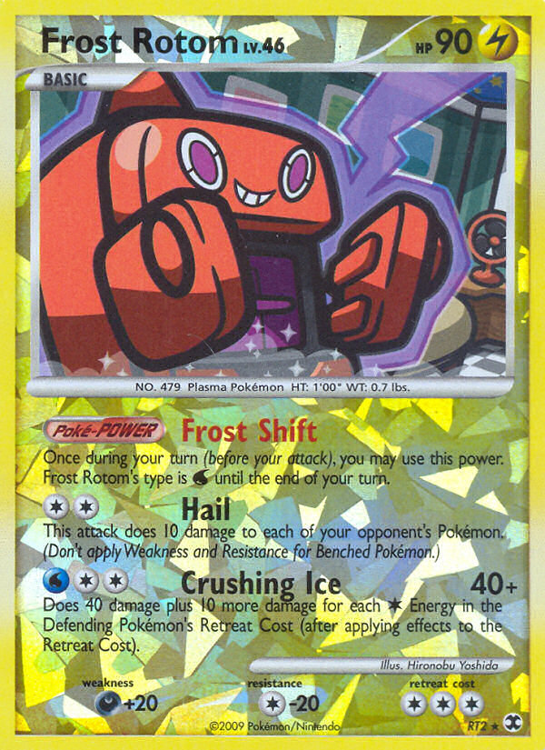 Frost Rotom — illustrated card