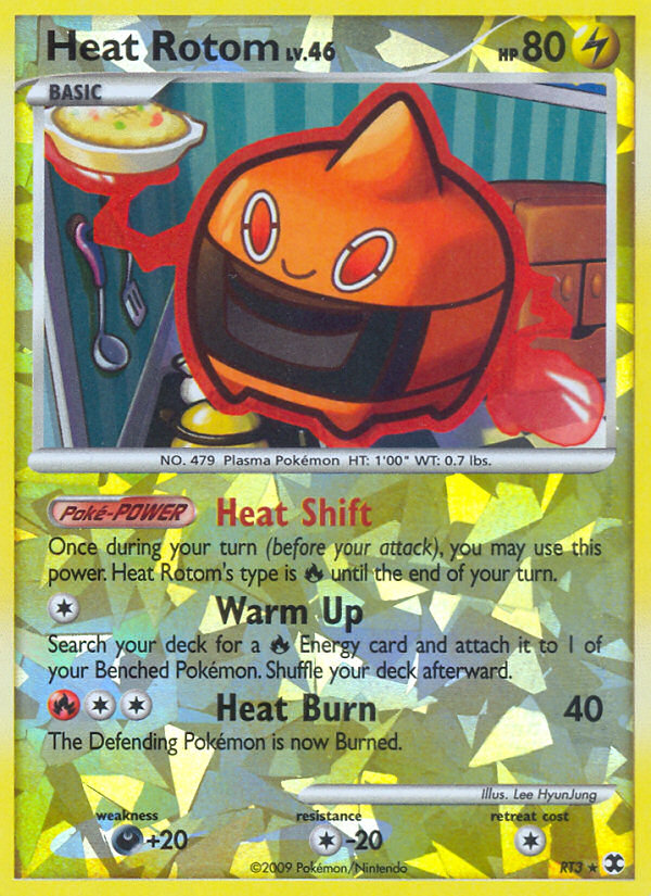 Heat Rotom — illustrated card