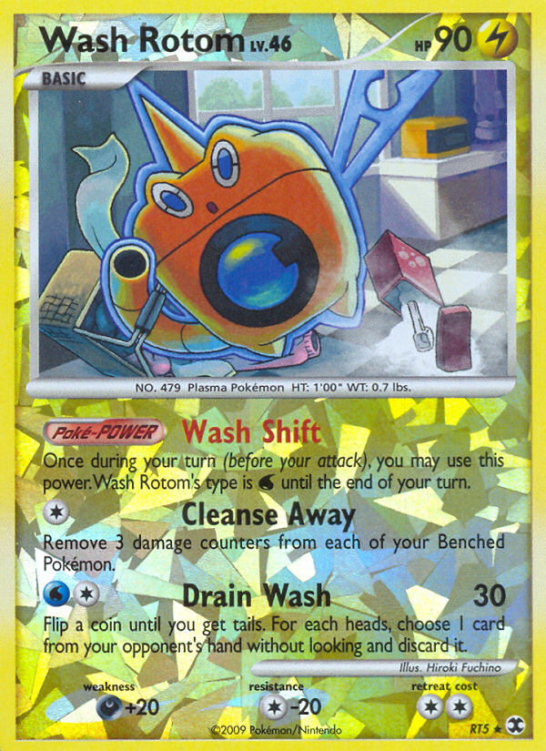 Wash Rotom — illustrated card