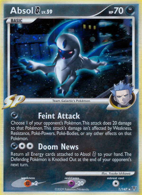 Absol G — illustrated card