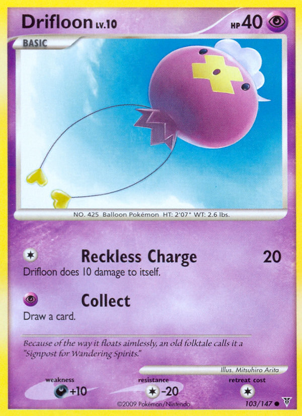 Drifloon — illustrated card