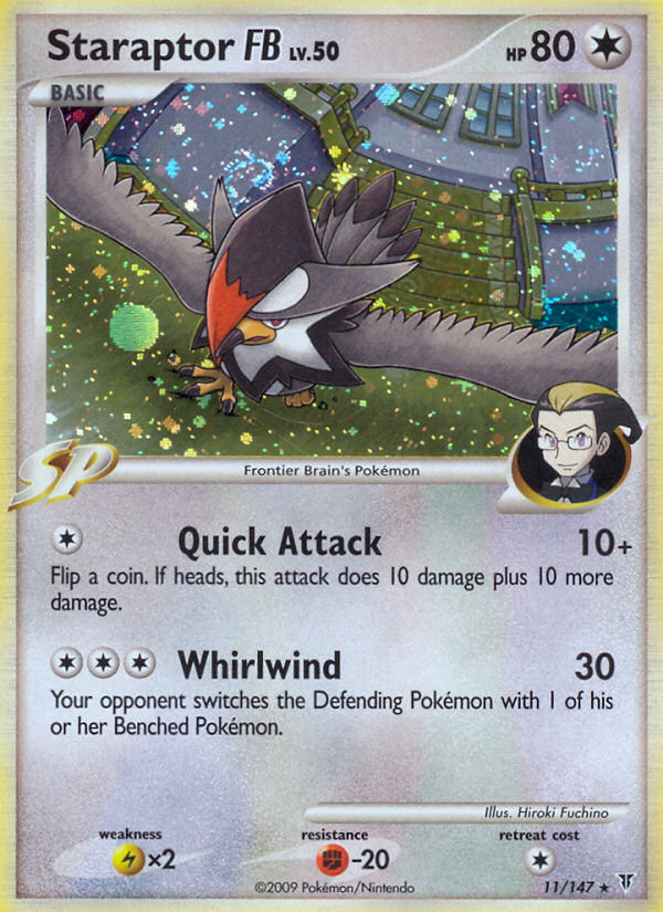 Staraptor FB — illustrated card