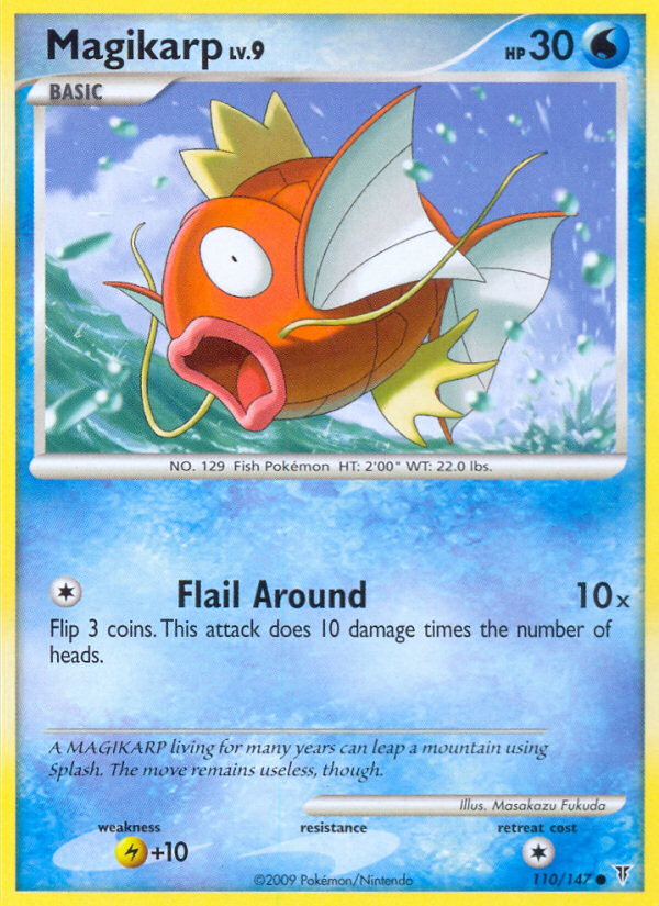 Magikarp — illustrated card