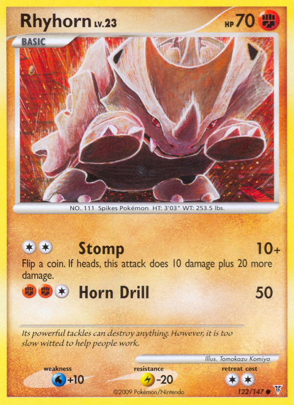 Rhyhorn — illustrated card