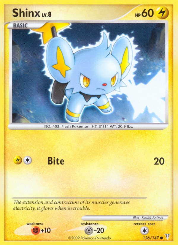 Shinx — illustrated card