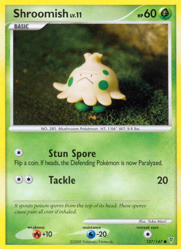 Shroomish — illustrated card