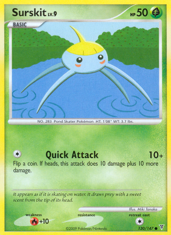 Surskit — illustrated card