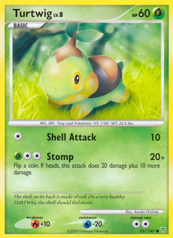 Turtwig — illustrated card