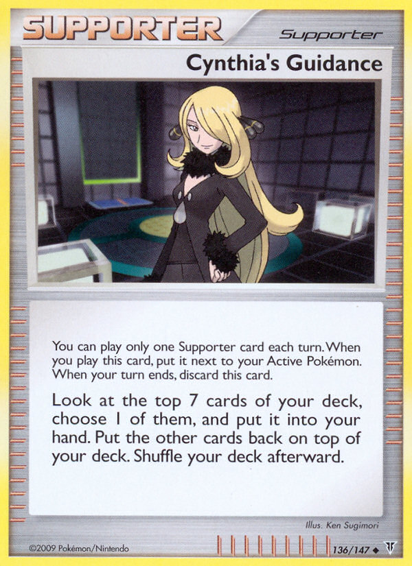 Cynthia's Guidance — illustrated card