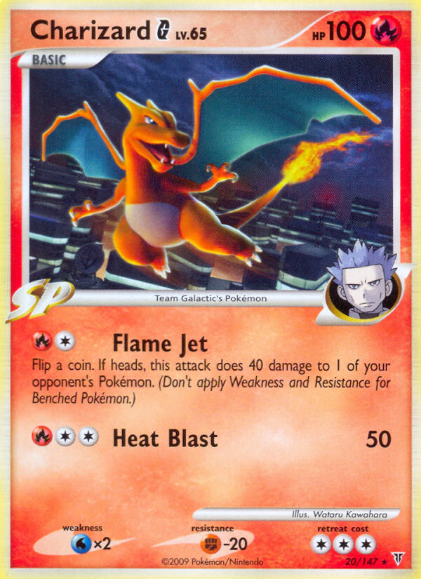 Charizard G — illustrated card