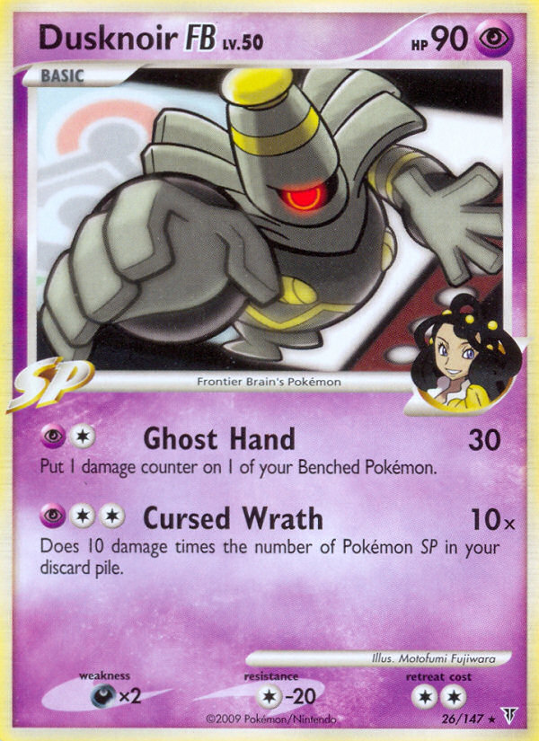 Dusknoir FB — illustrated card