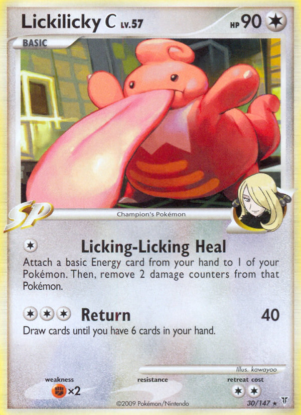 Lickilicky C — illustrated card
