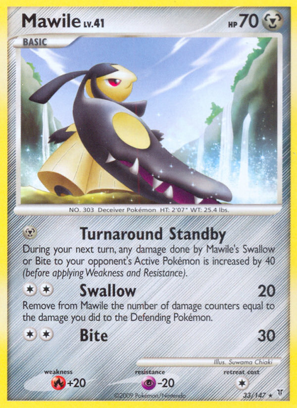 Mawile — illustrated card