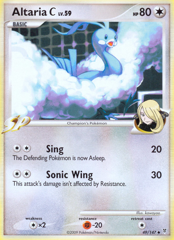 Altaria C — illustrated card