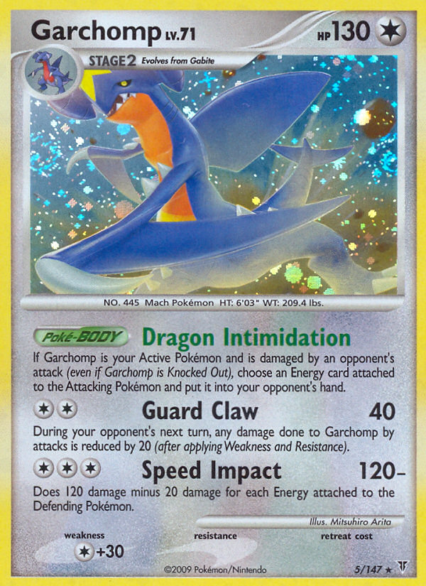 Garchomp — illustrated card