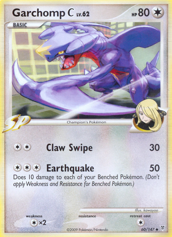 Garchomp C — illustrated card
