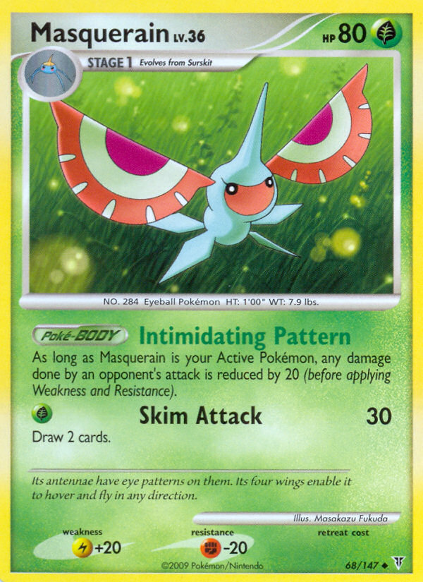 Masquerain — illustrated card