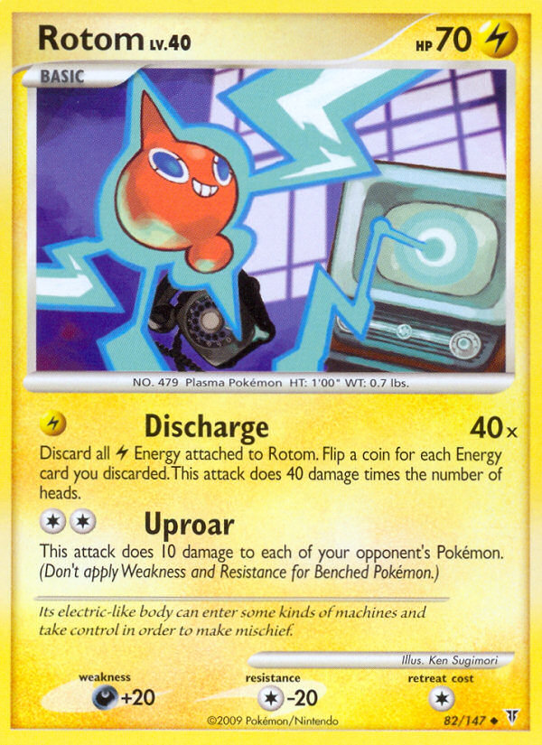 Rotom — illustrated card
