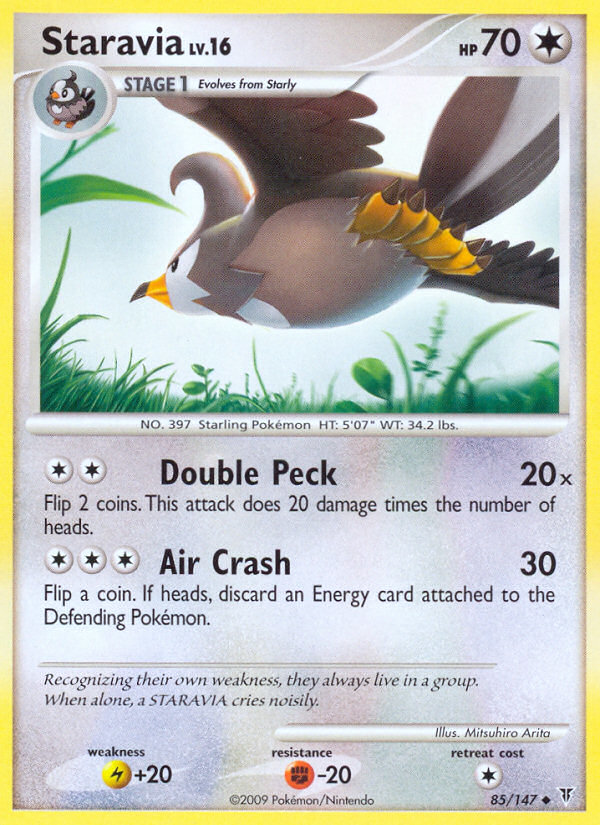 Staravia — illustrated card
