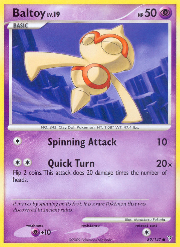 Baltoy — illustrated card
