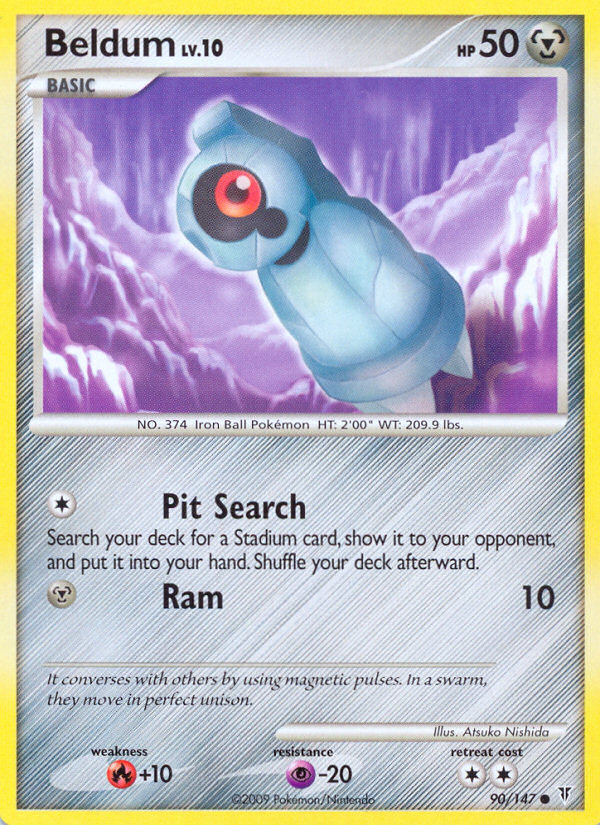 Beldum — illustrated card