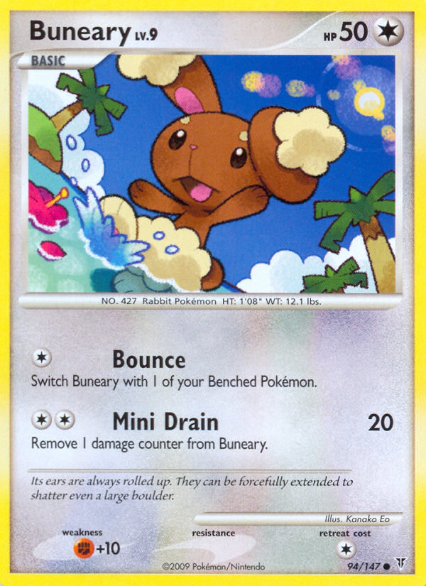 Buneary — illustrated card