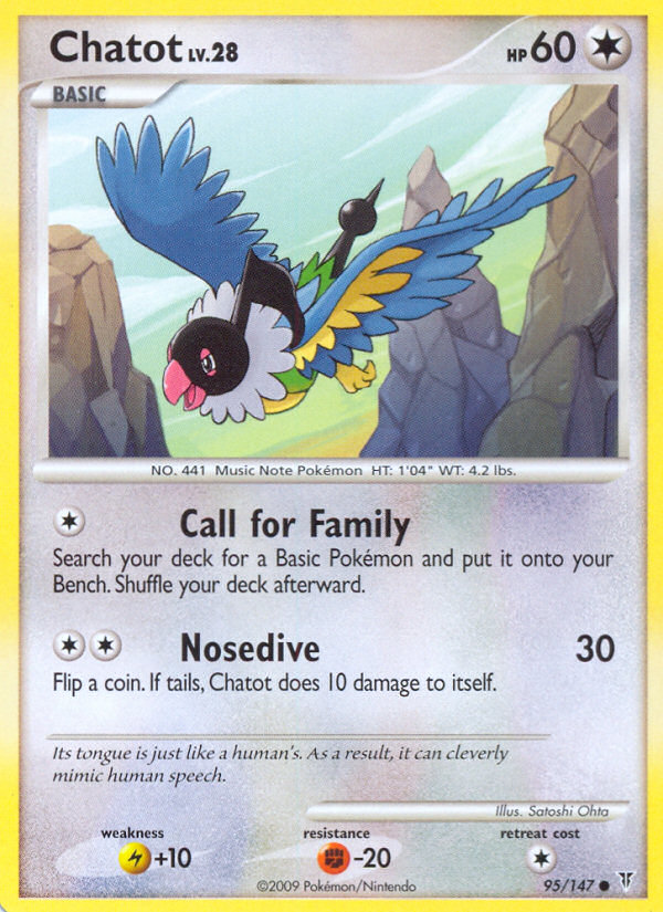Chatot — illustrated card