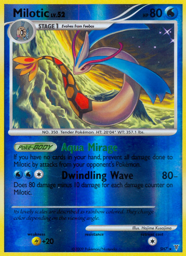 Milotic — illustrated card