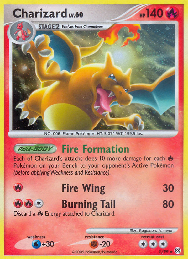 Charizard — illustrated card