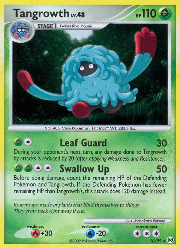 Tangrowth — illustrated card