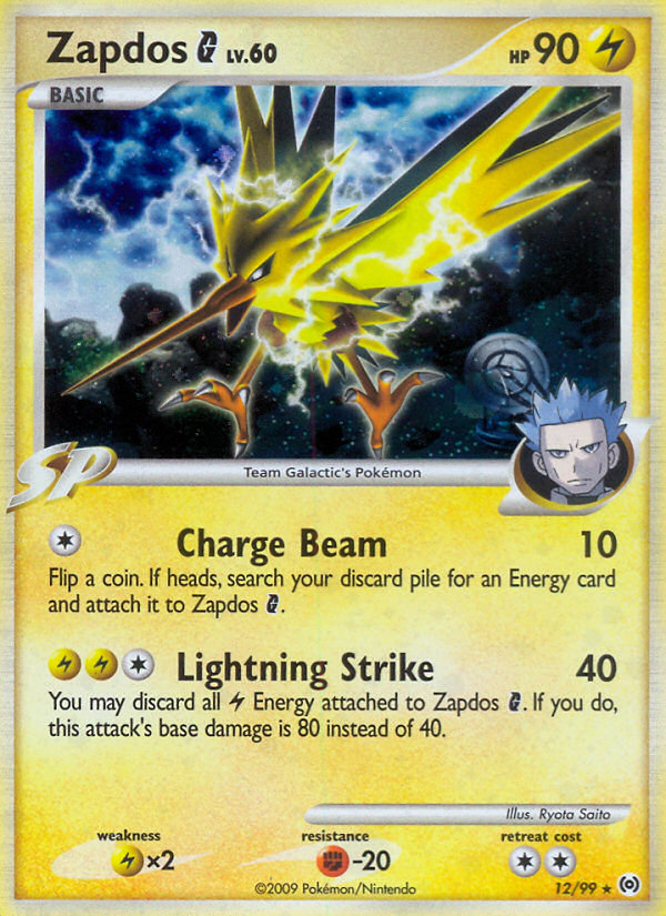 Zapdos G — illustrated card