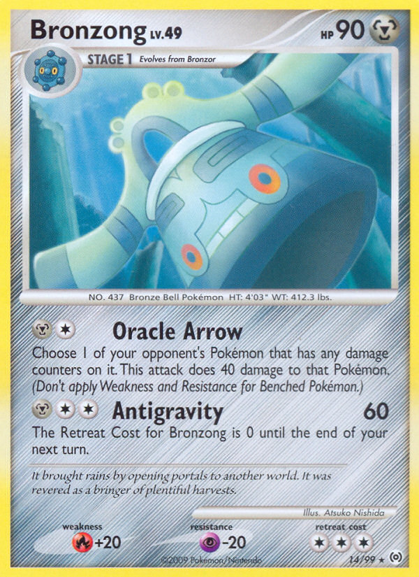 Bronzong — illustrated card