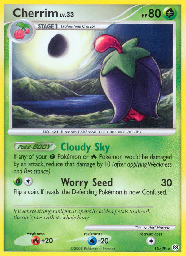 Cherrim — illustrated card